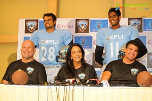 Manchu Lakshmi Prasanna at Elite Football League India Press Meet