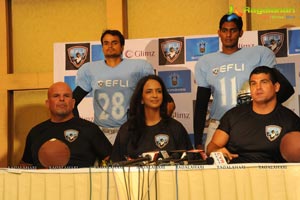 Manchu Lakshmi Prasanna at Elite Football League India Press Meet