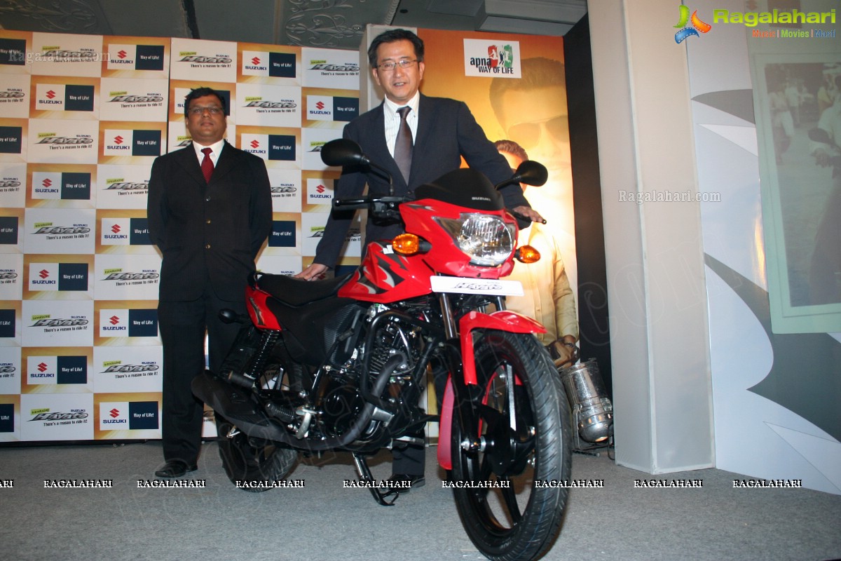 Suzuki Hayate Motorcycle Launch