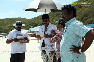 Srikanth, Vidhisha in Devaraya Working Stills