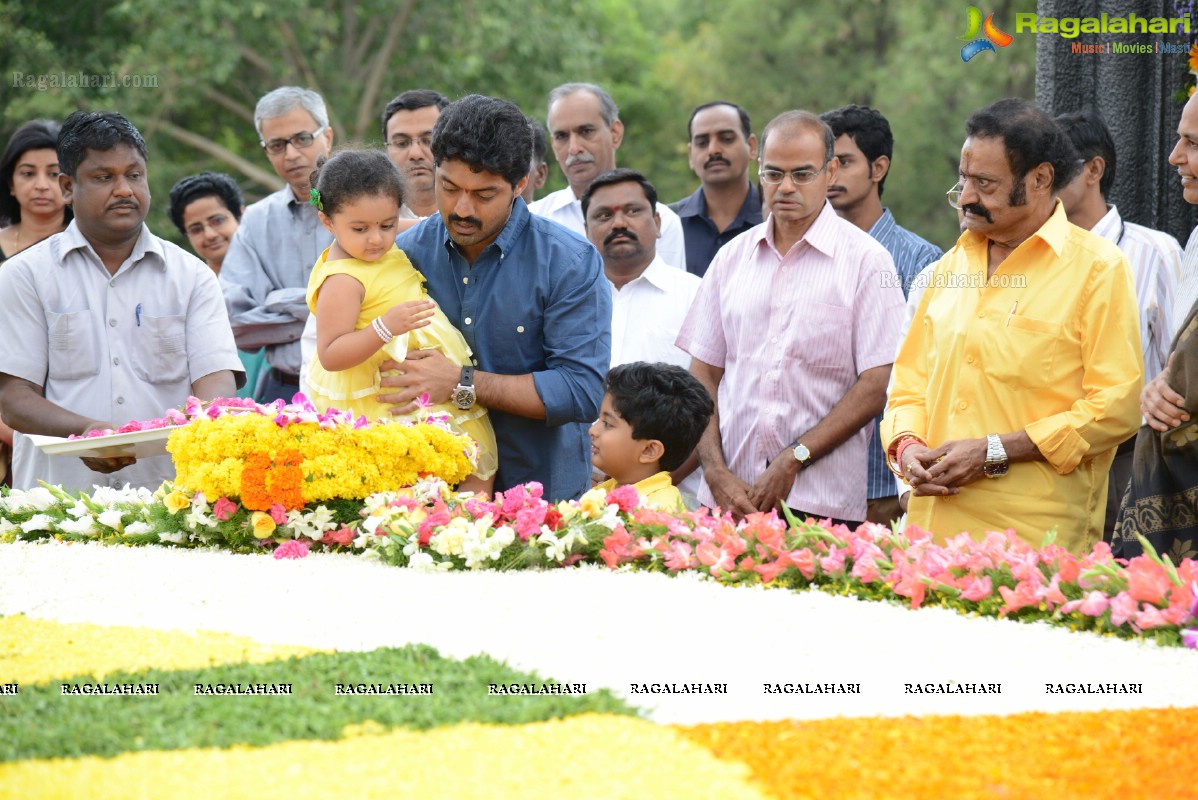 May 28, 2013: Nandamuri Family at NTR Ghat