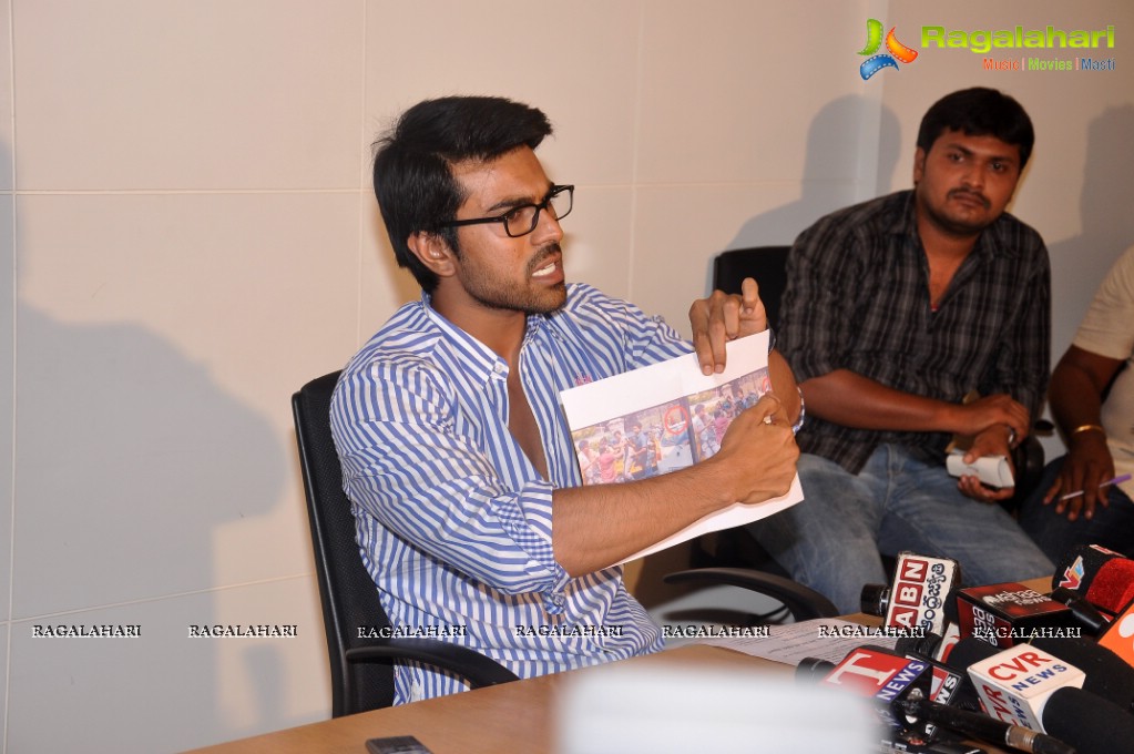 Press Meet: Ram Charan clarifies about the attack