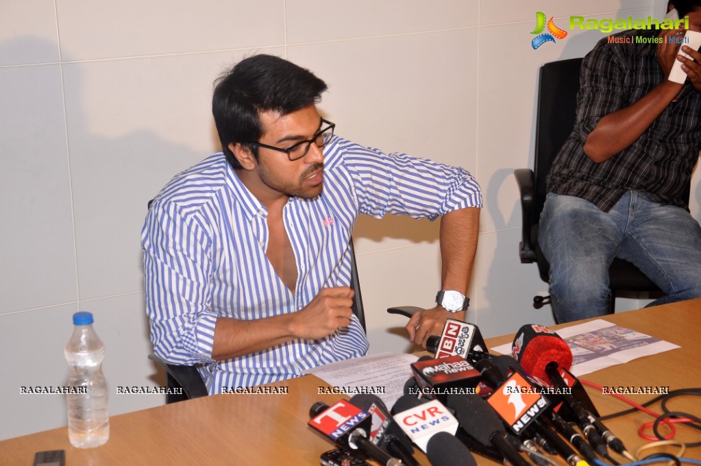 Press Meet: Ram Charan clarifies about the attack