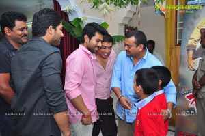 Ramcharan, Koratla Siva new film muhurat photos