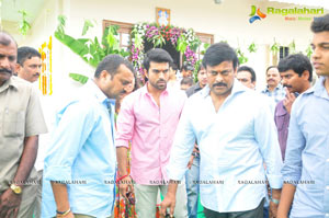 Ramcharan, Koratla Siva new film muhurat photos