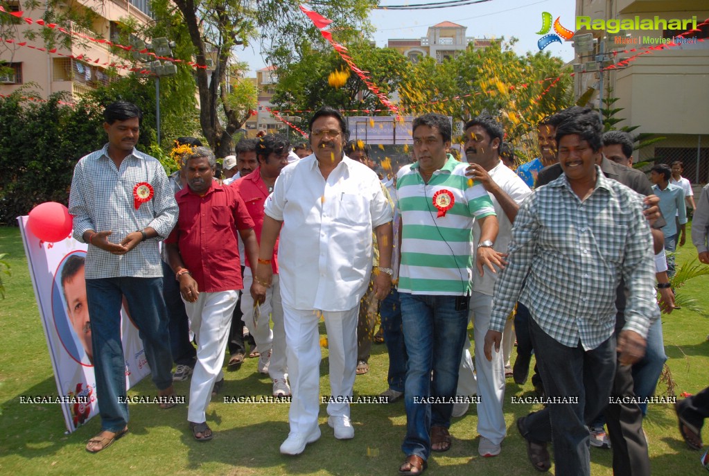 AP Cine and TV Outdoor Unit Light Men Union Silver Jubilee Celebrations, Hyderabad