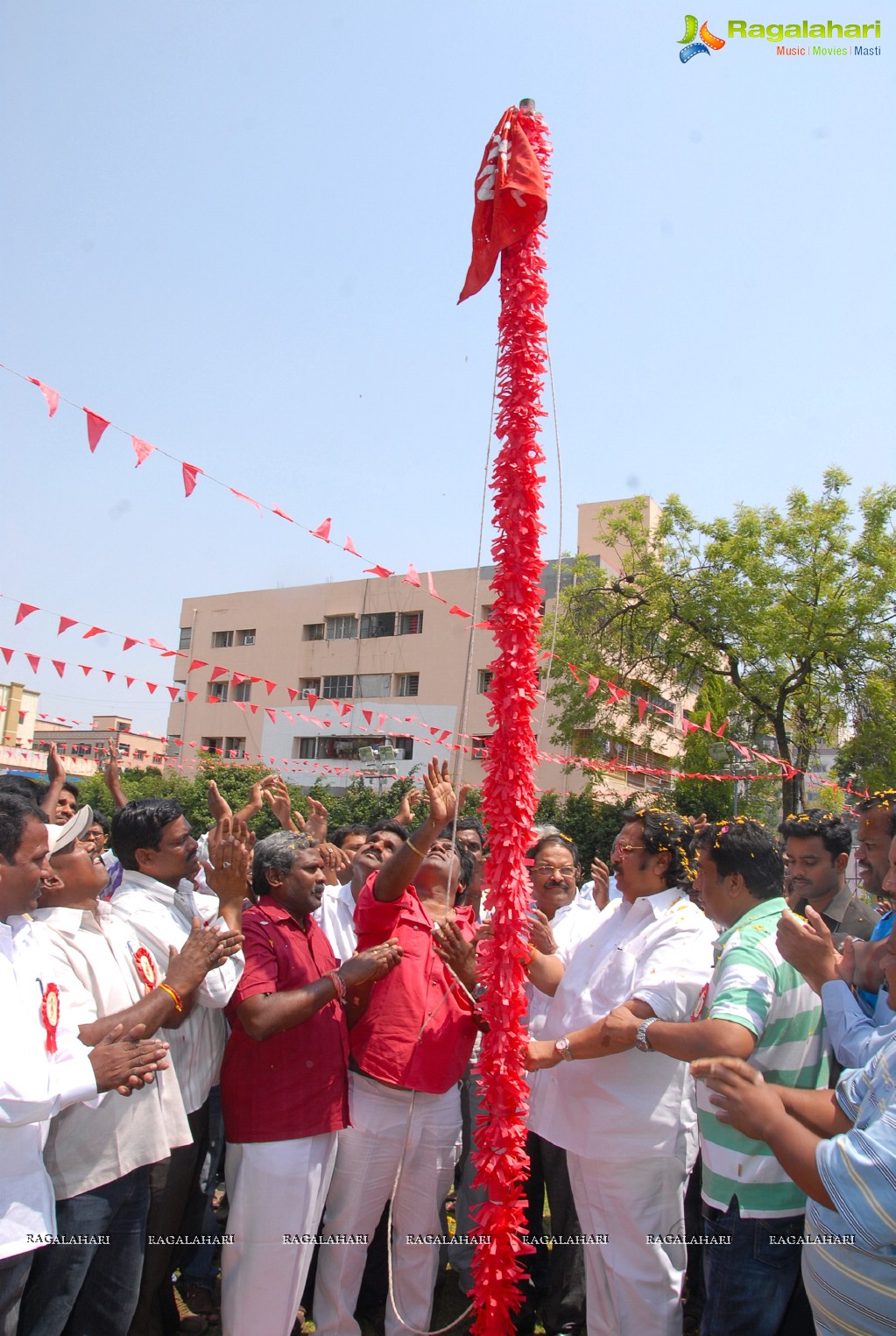 AP Cine and TV Outdoor Unit Light Men Union Silver Jubilee Celebrations, Hyderabad