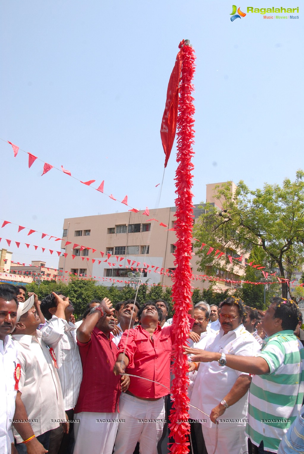 AP Cine and TV Outdoor Unit Light Men Union Silver Jubilee Celebrations, Hyderabad