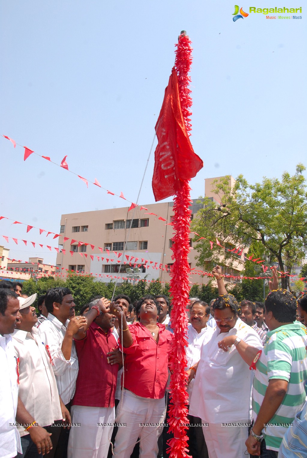 AP Cine and TV Outdoor Unit Light Men Union Silver Jubilee Celebrations, Hyderabad