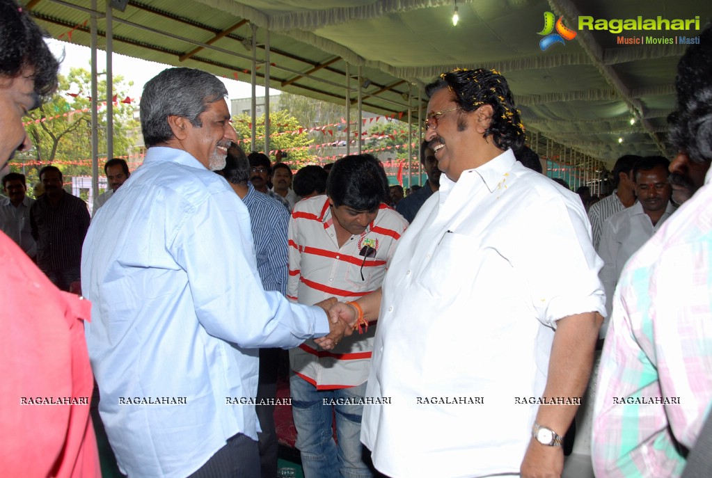 AP Cine and TV Outdoor Unit Light Men Union Silver Jubilee Celebrations, Hyderabad