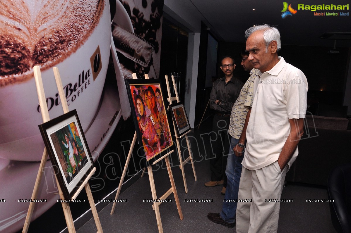 Australian Coffee-Indian Art by Jaya Prakash, Konda Srinivas