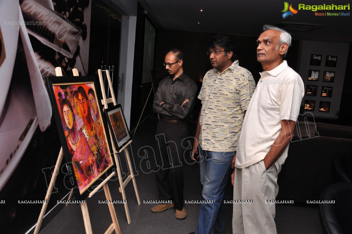 Australian Coffee-Indian Art by Jaya Prakash, Konda Srinivas