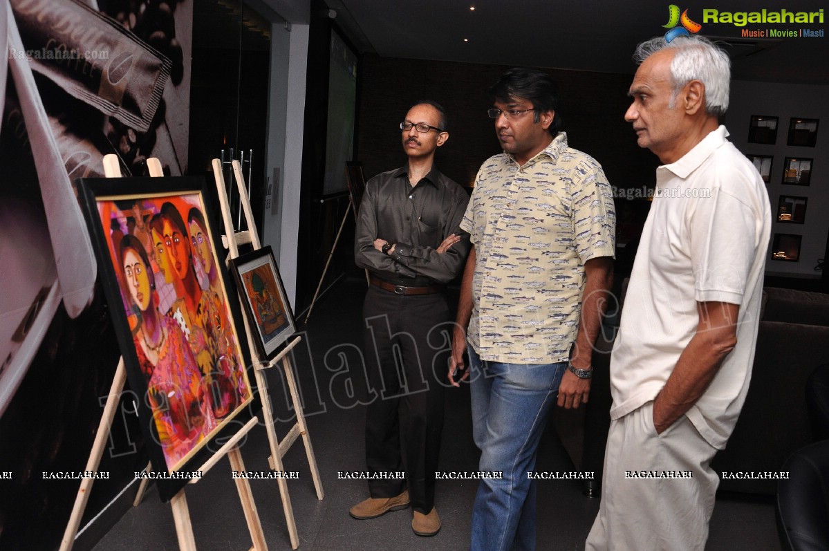 Australian Coffee-Indian Art by Jaya Prakash, Konda Srinivas