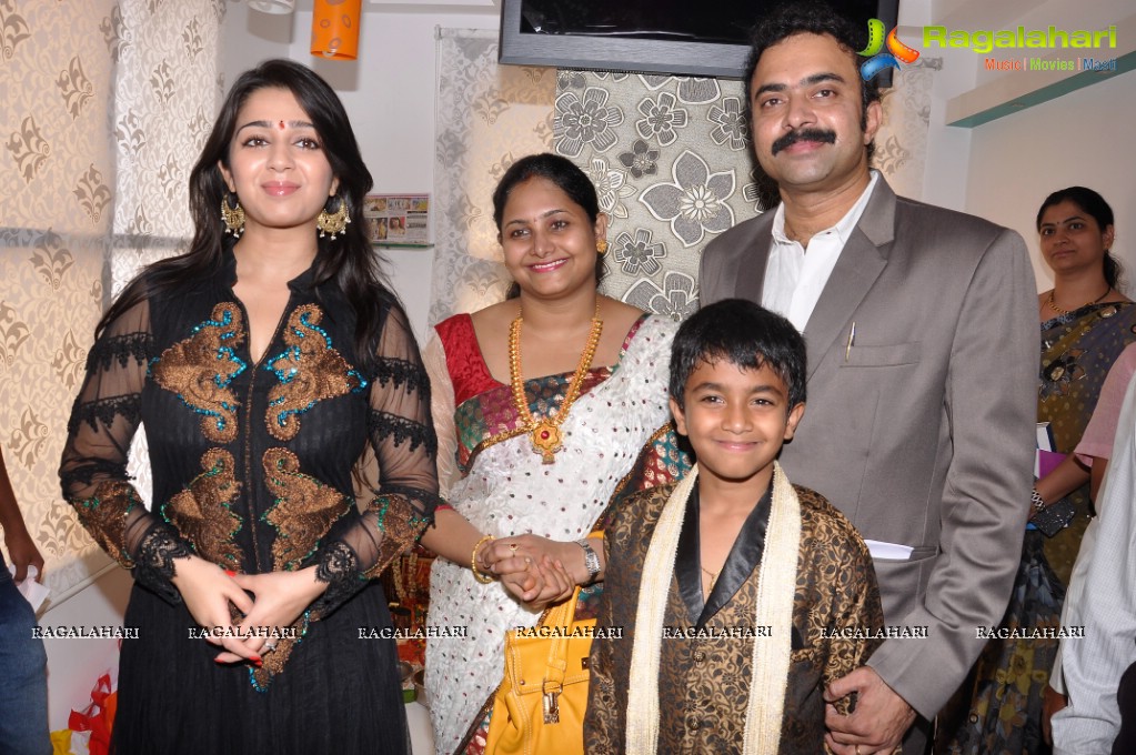 Charmi inaugurates Sriroop Cosmetology Centre, Hyderabad