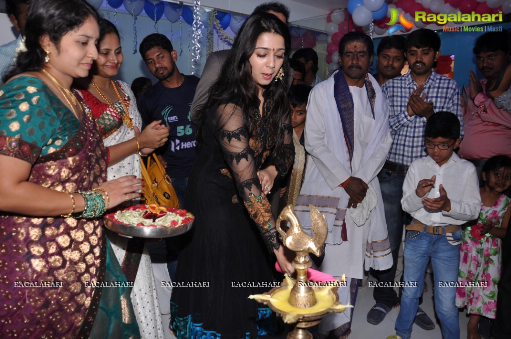 Charmi inaugurates Sriroop Cosmetology Centre, Hyderabad