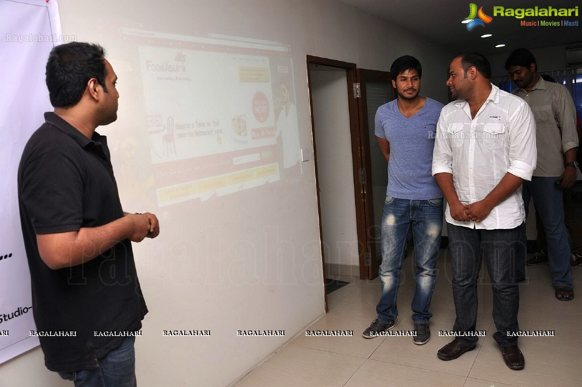 Sundeep Kishan launches Food Asura