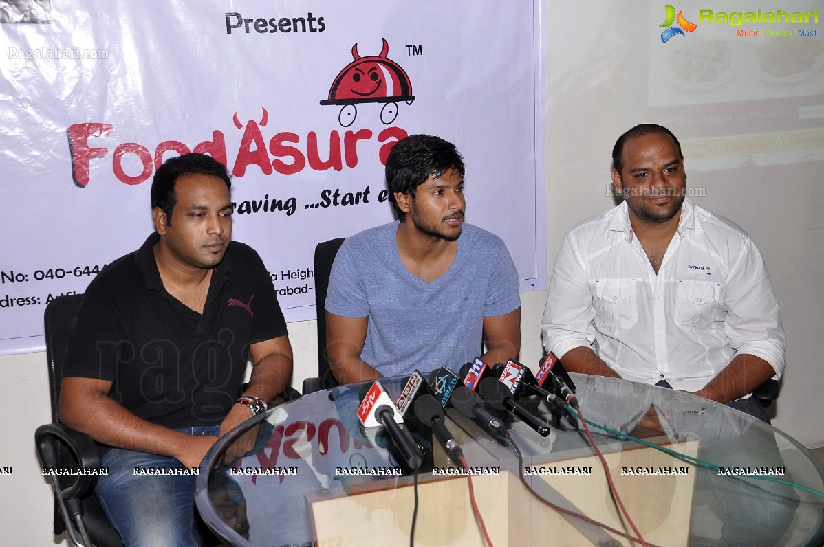 Sundeep Kishan launches Food Asura