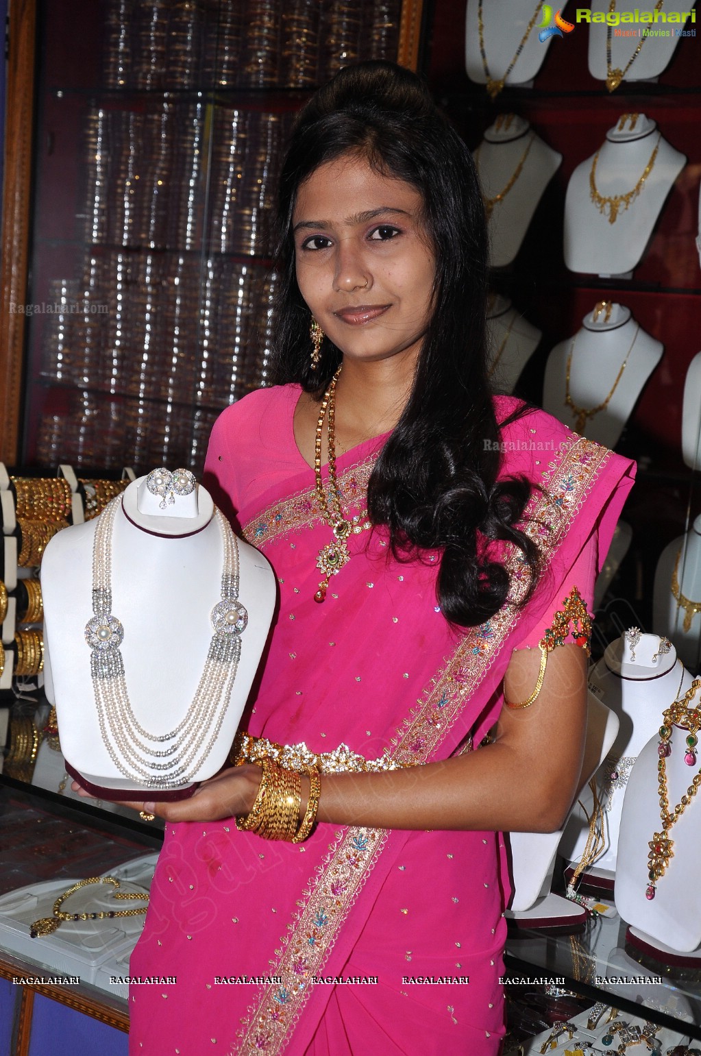 New Collection of Imitation Jewellery launch at New Victoria Pearls Showroom, Hyderabad
