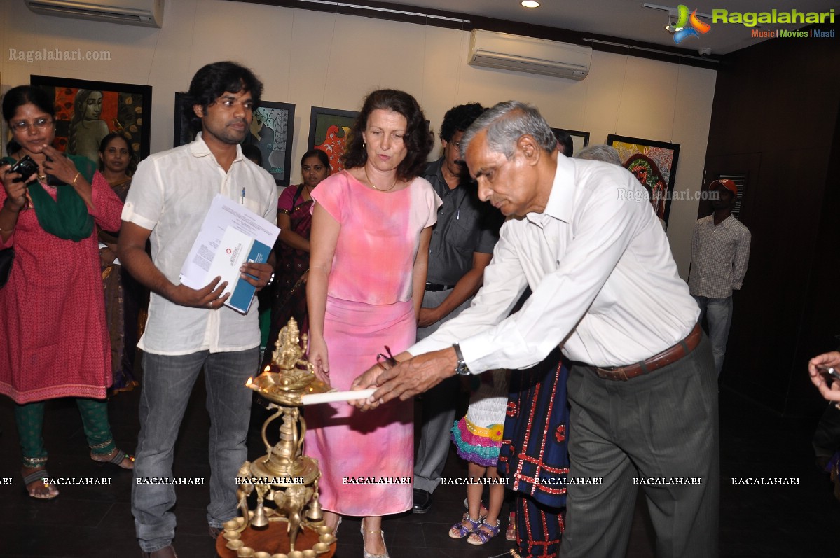 Group Art Show at Poecile Art Gallery, Hyderabad