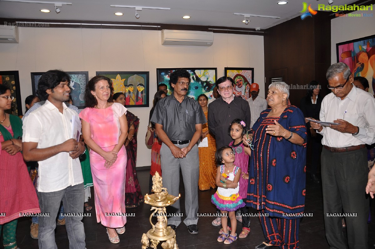 Group Art Show at Poecile Art Gallery, Hyderabad