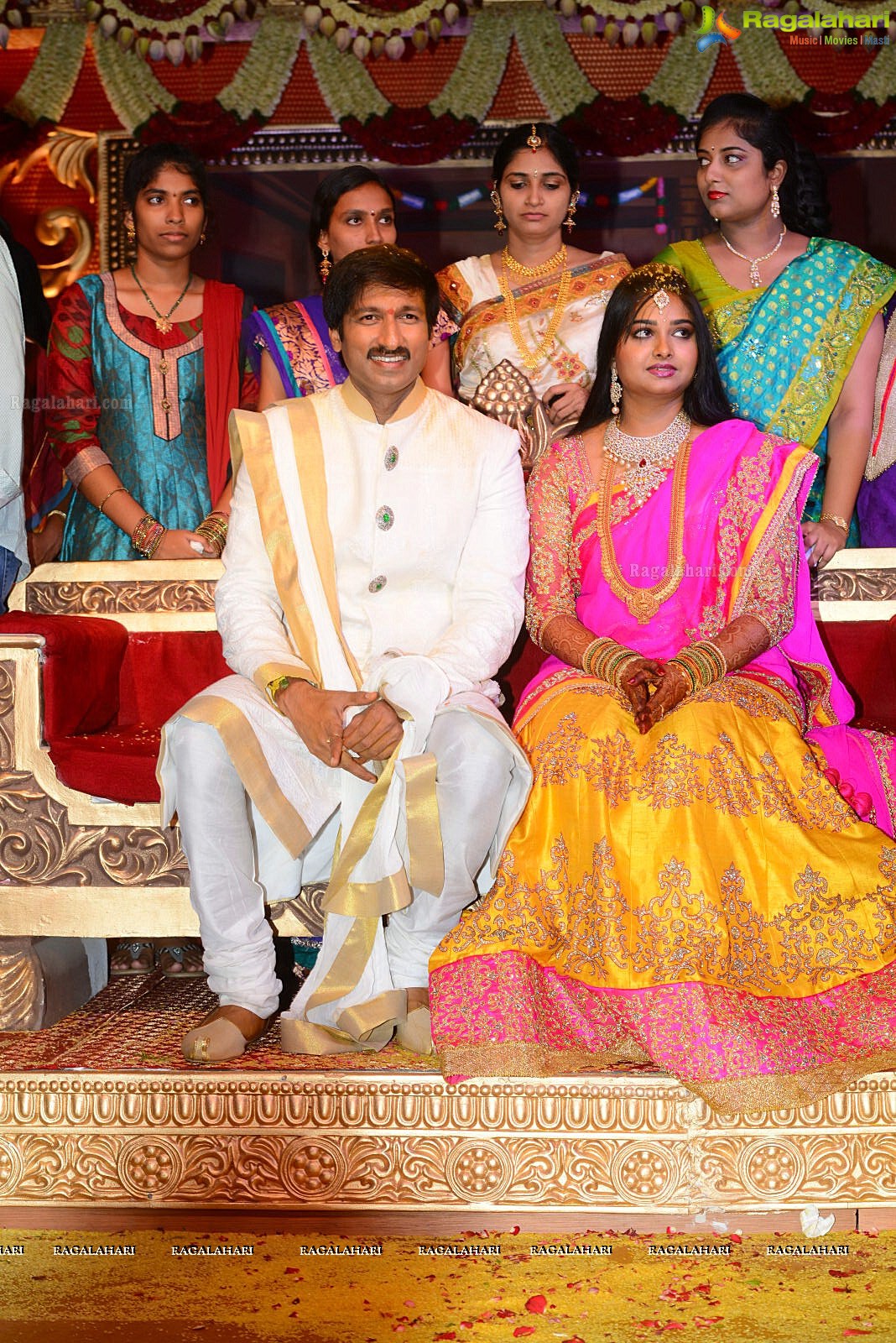 Hero Gopichand's Wedding Reception