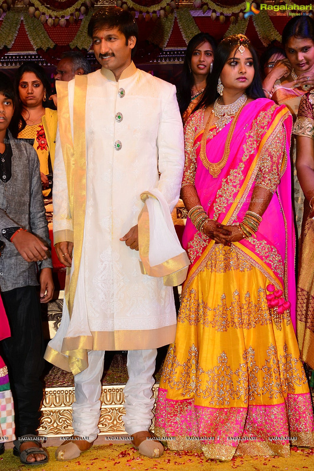 Hero Gopichand's Wedding Reception