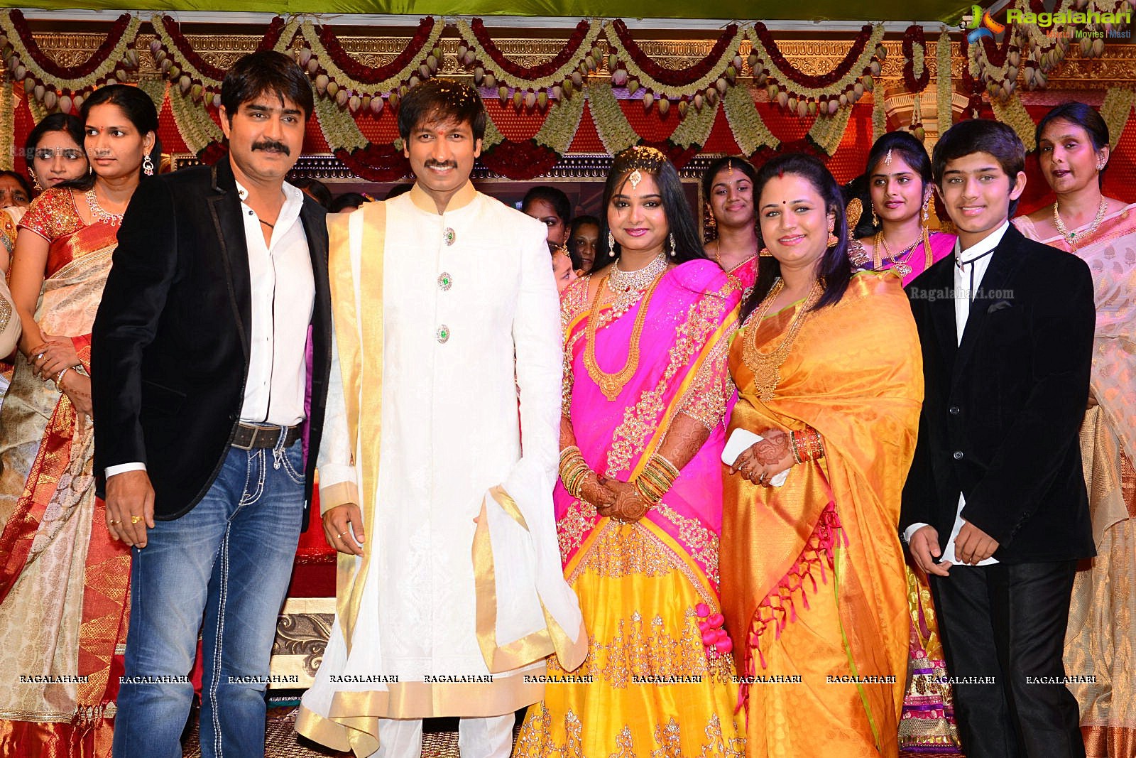 Hero Gopichand's Wedding Reception