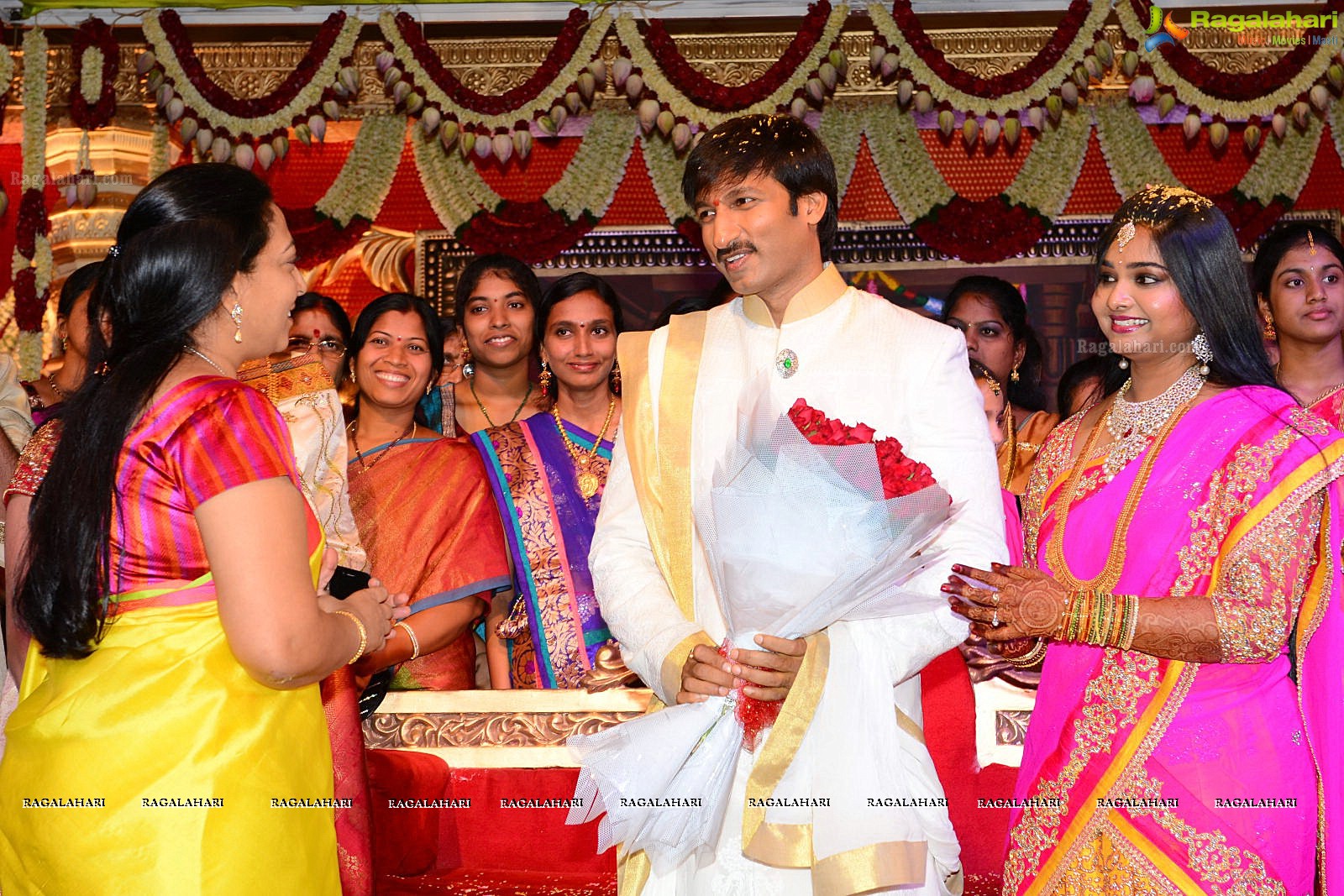 Hero Gopichand's Wedding Reception