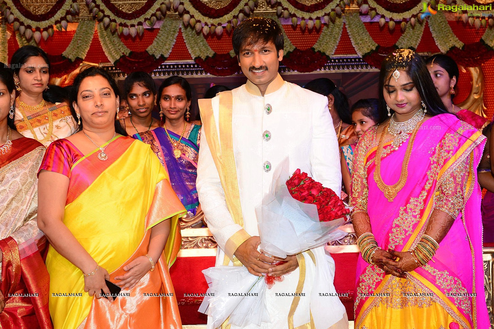 Hero Gopichand's Wedding Reception