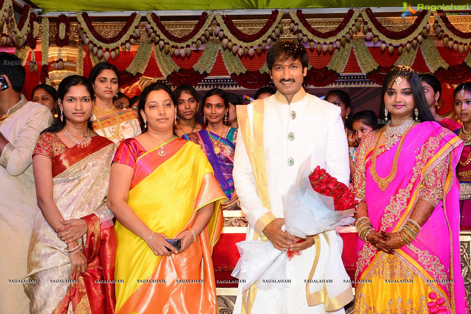 Hero Gopichand's Wedding Reception