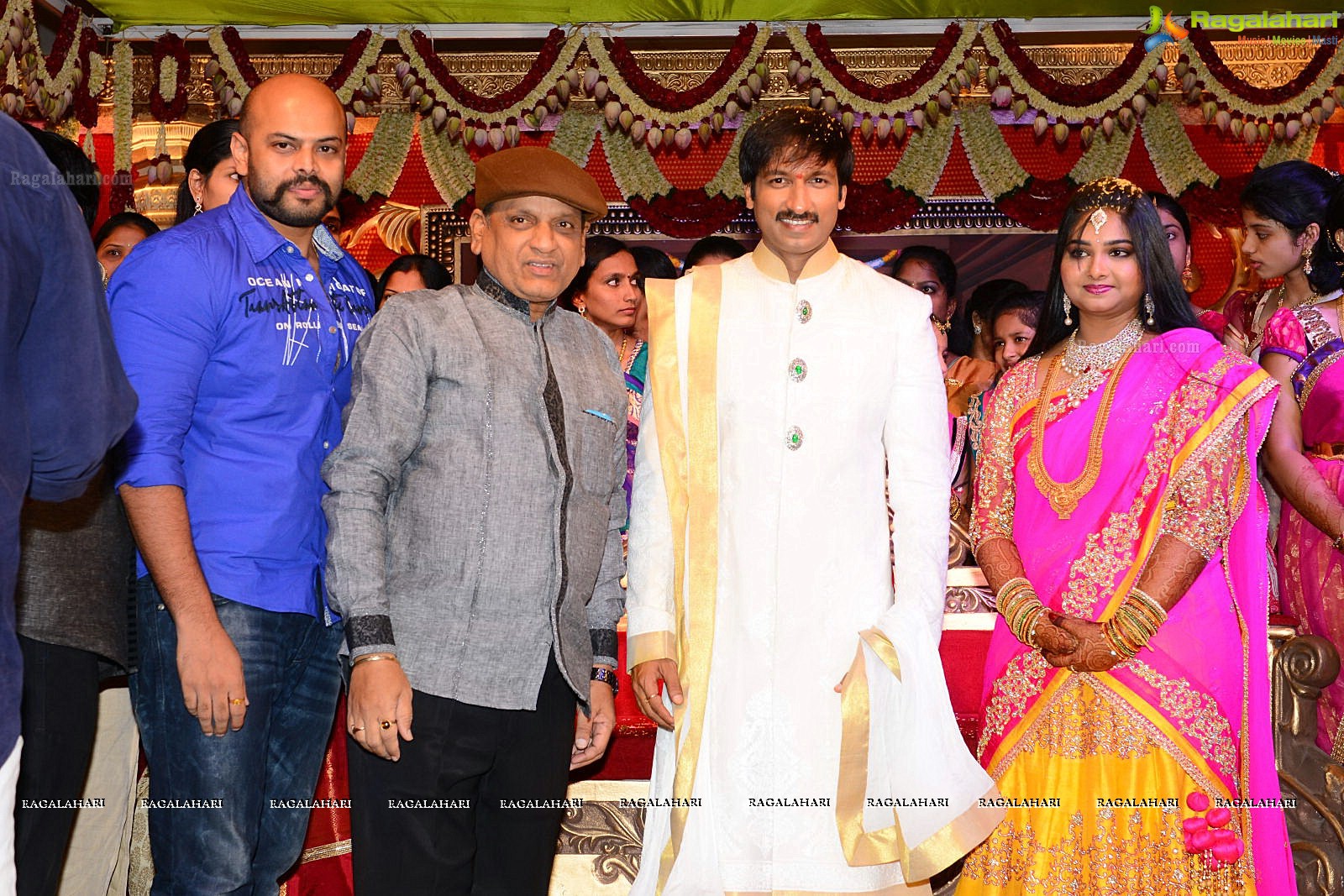 Hero Gopichand's Wedding Reception