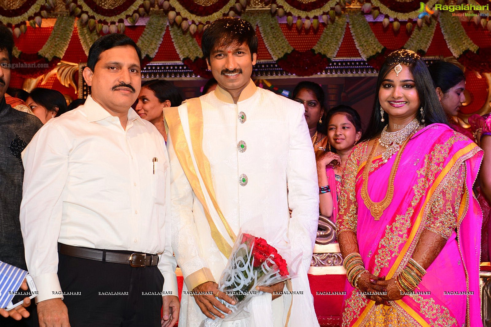 Hero Gopichand's Wedding Reception