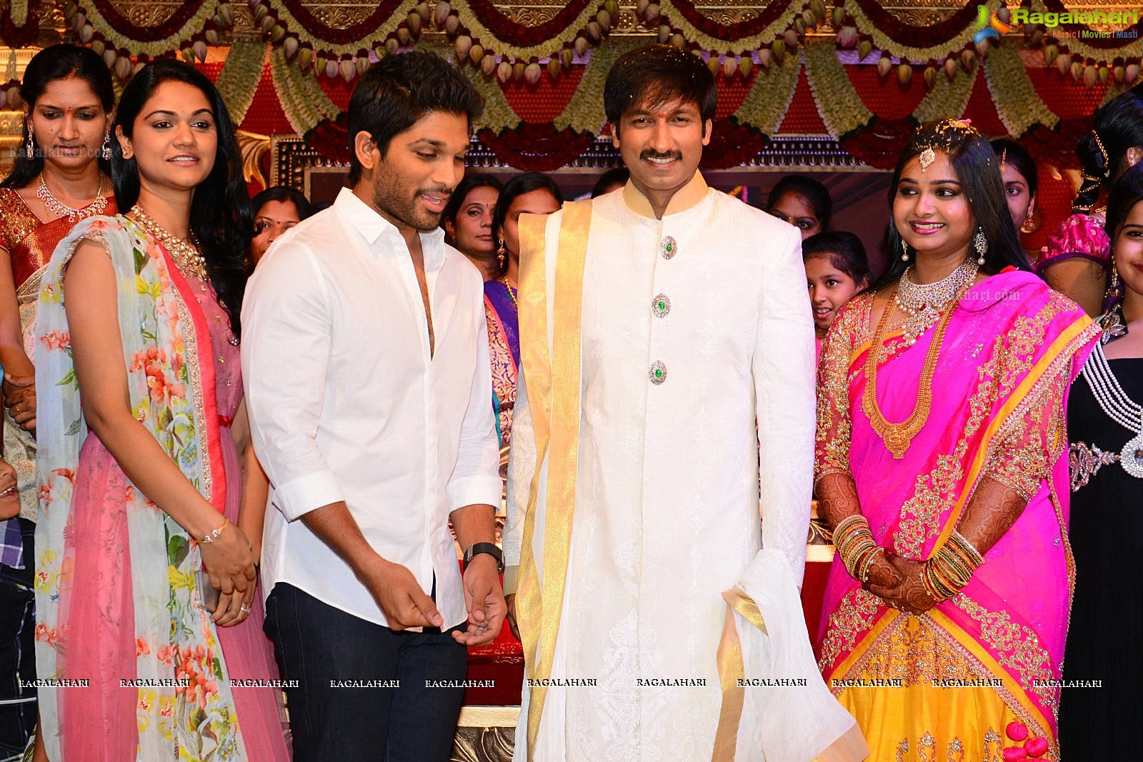 Hero Gopichand's Wedding Reception