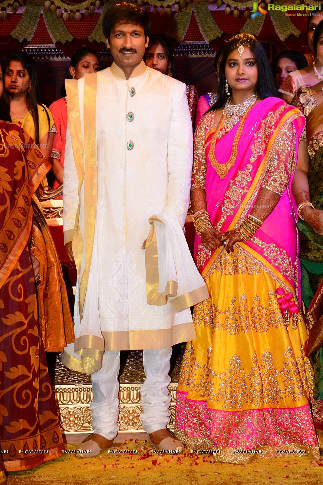 Hero Gopichand's Wedding Reception