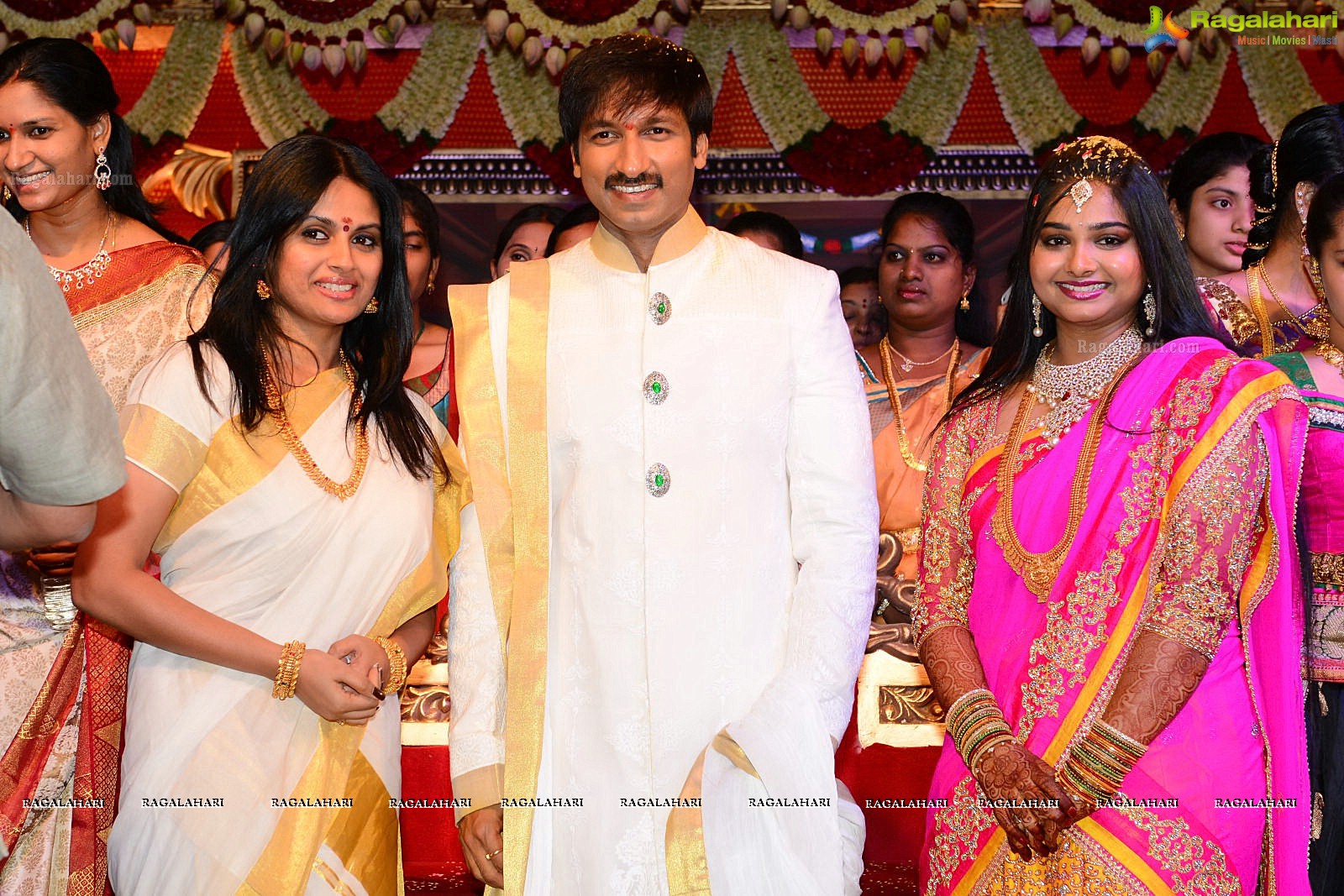 Hero Gopichand's Wedding Reception