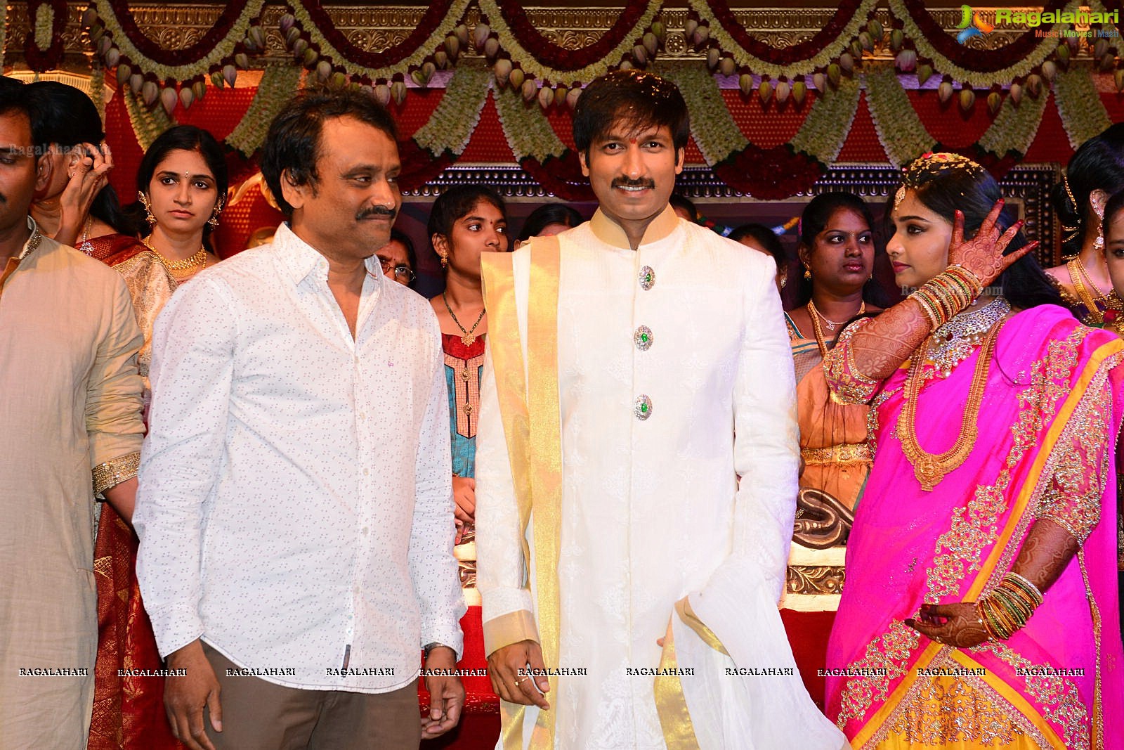 Hero Gopichand's Wedding Reception