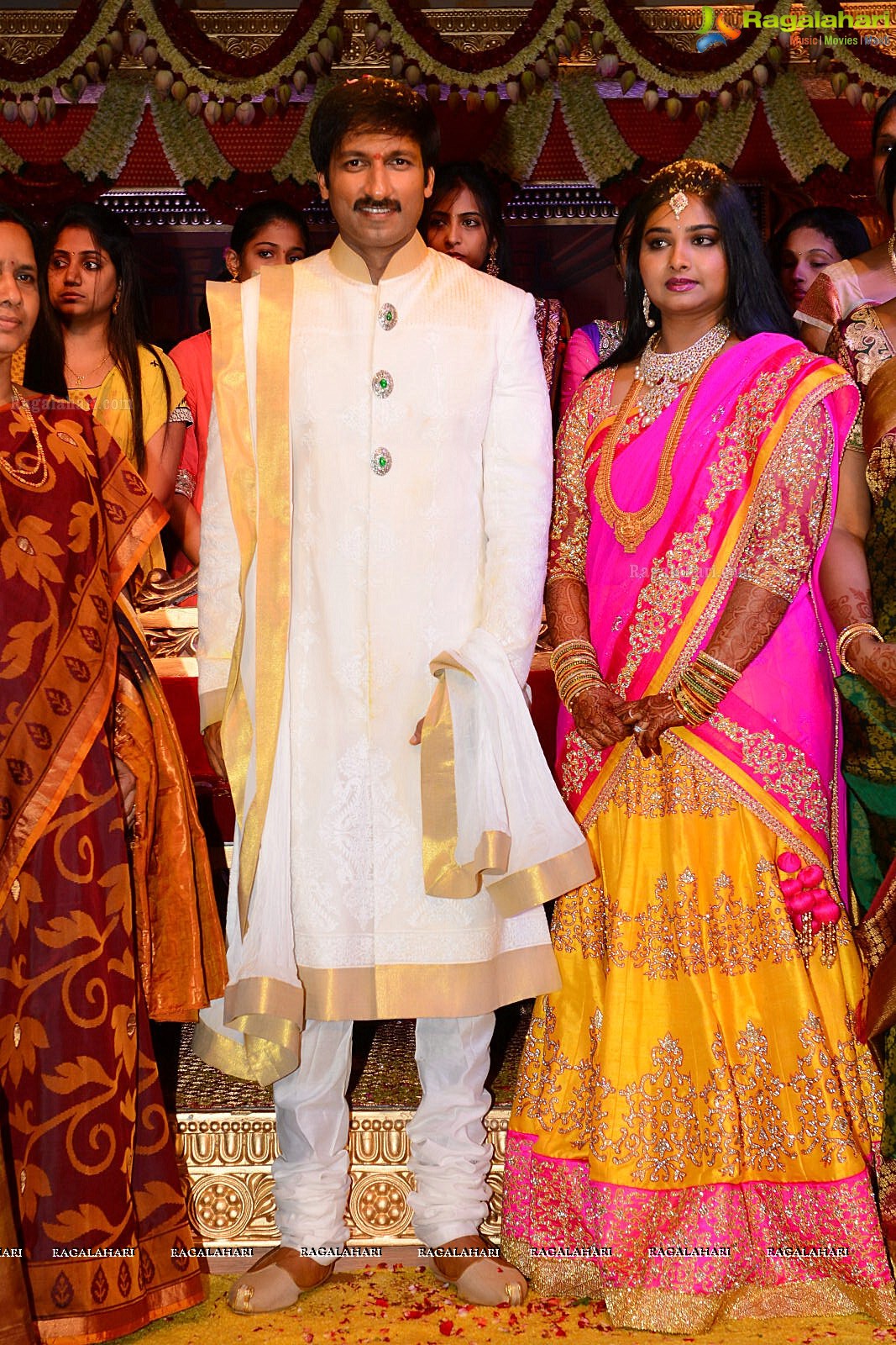 Hero Gopichand's Wedding Reception