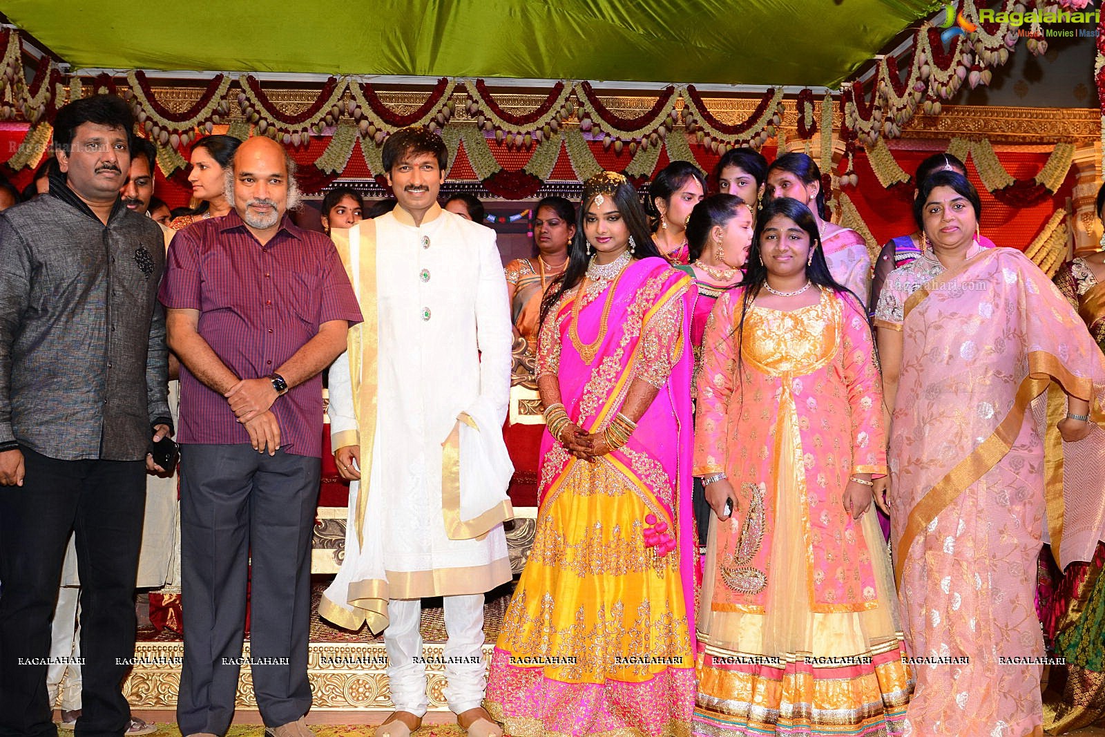 Hero Gopichand's Wedding Reception