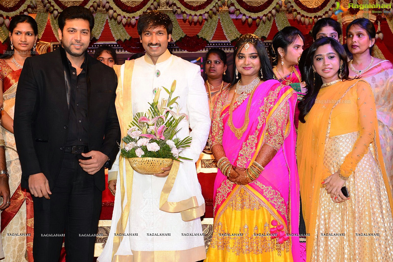 Hero Gopichand's Wedding Reception