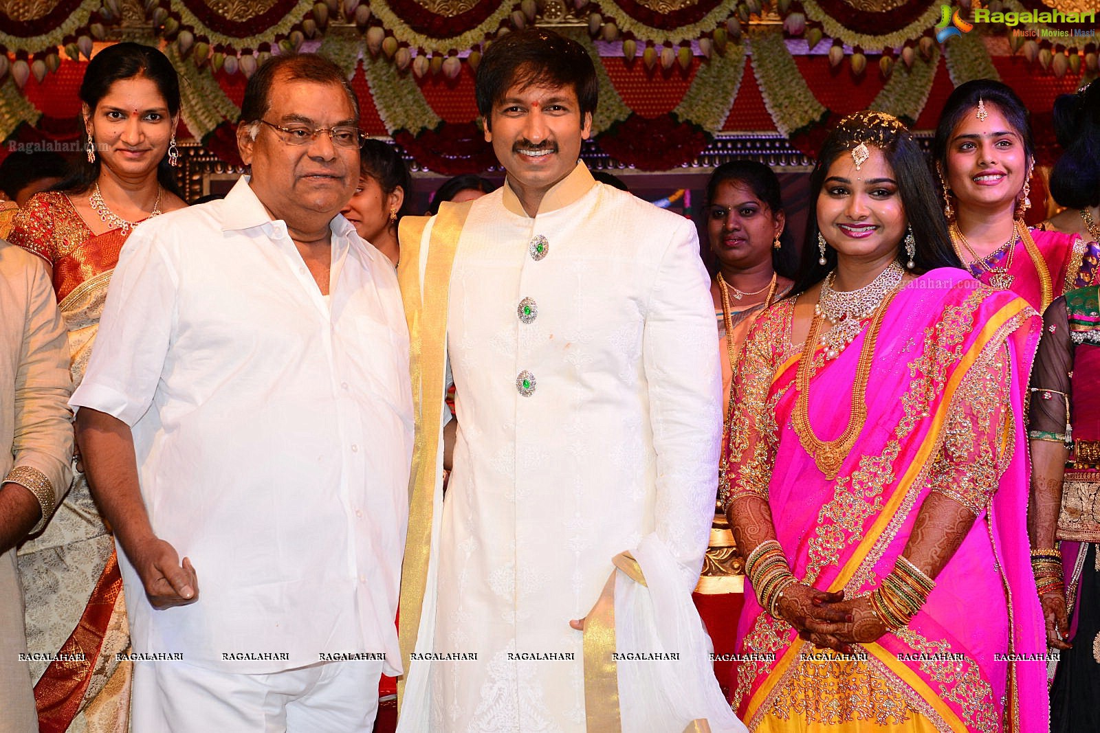 Hero Gopichand's Wedding Reception