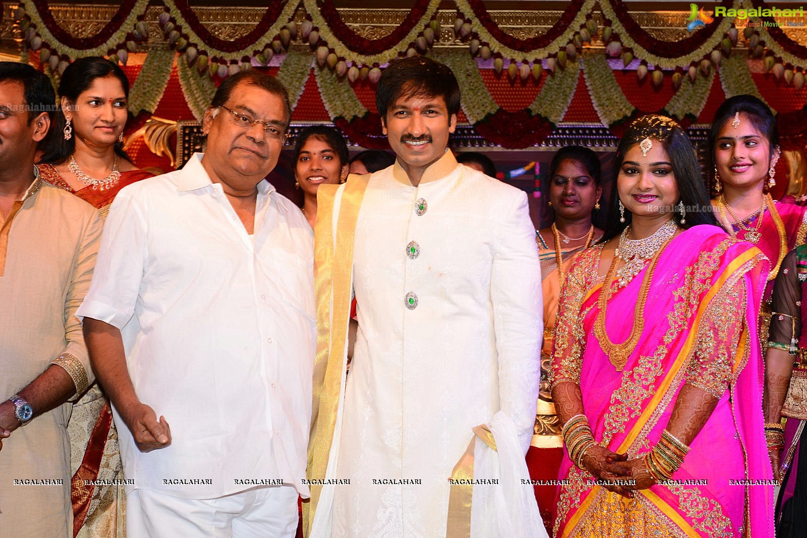 Hero Gopichand's Wedding Reception