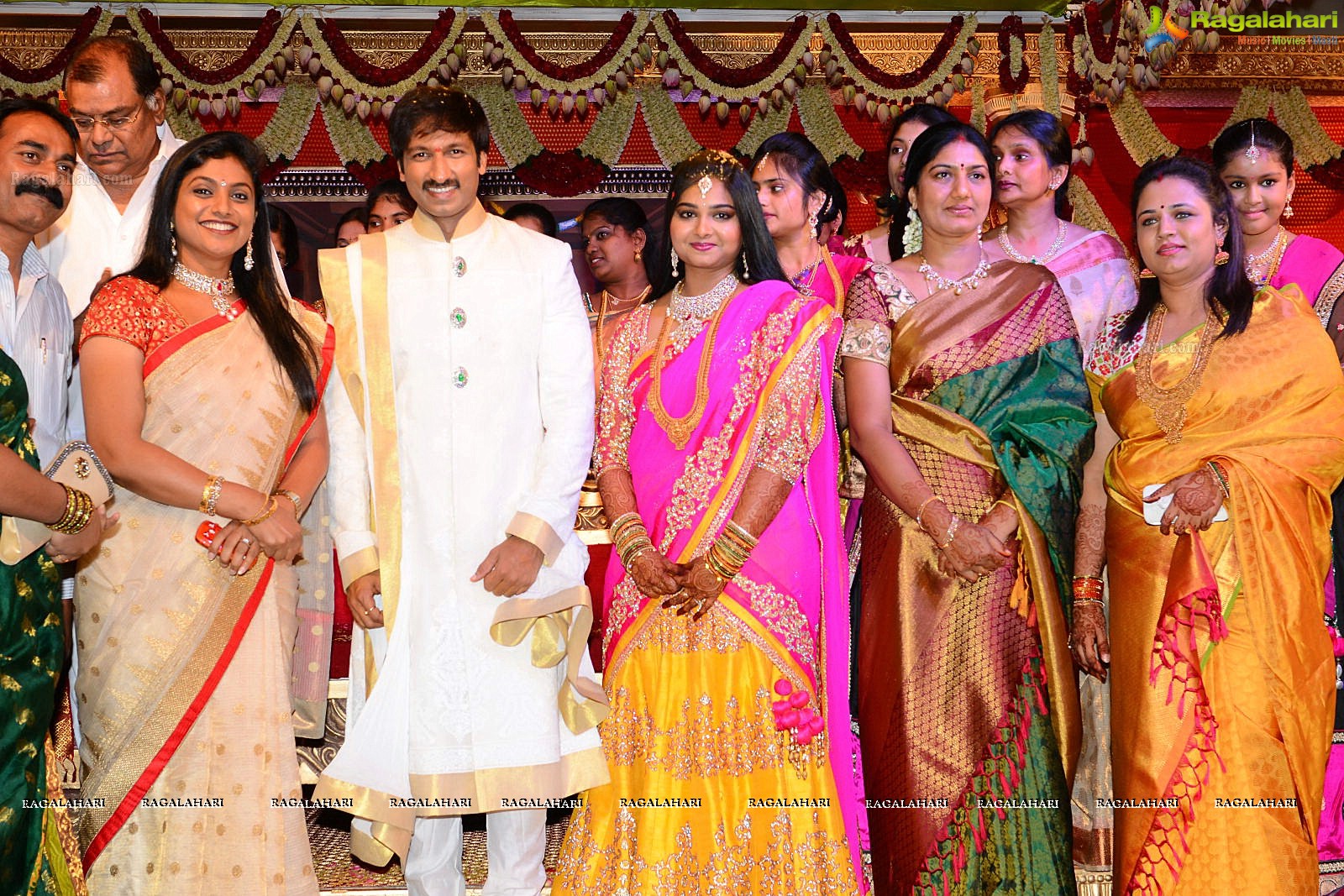 Hero Gopichand's Wedding Reception