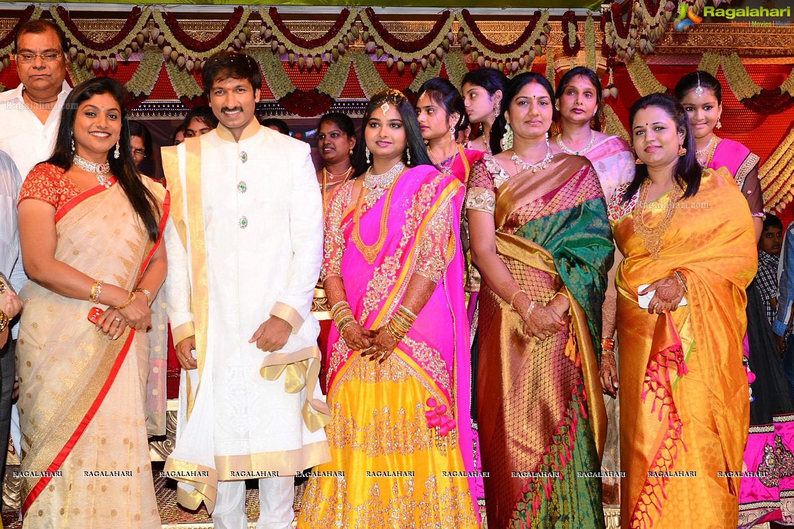 Hero Gopichand's Wedding Reception