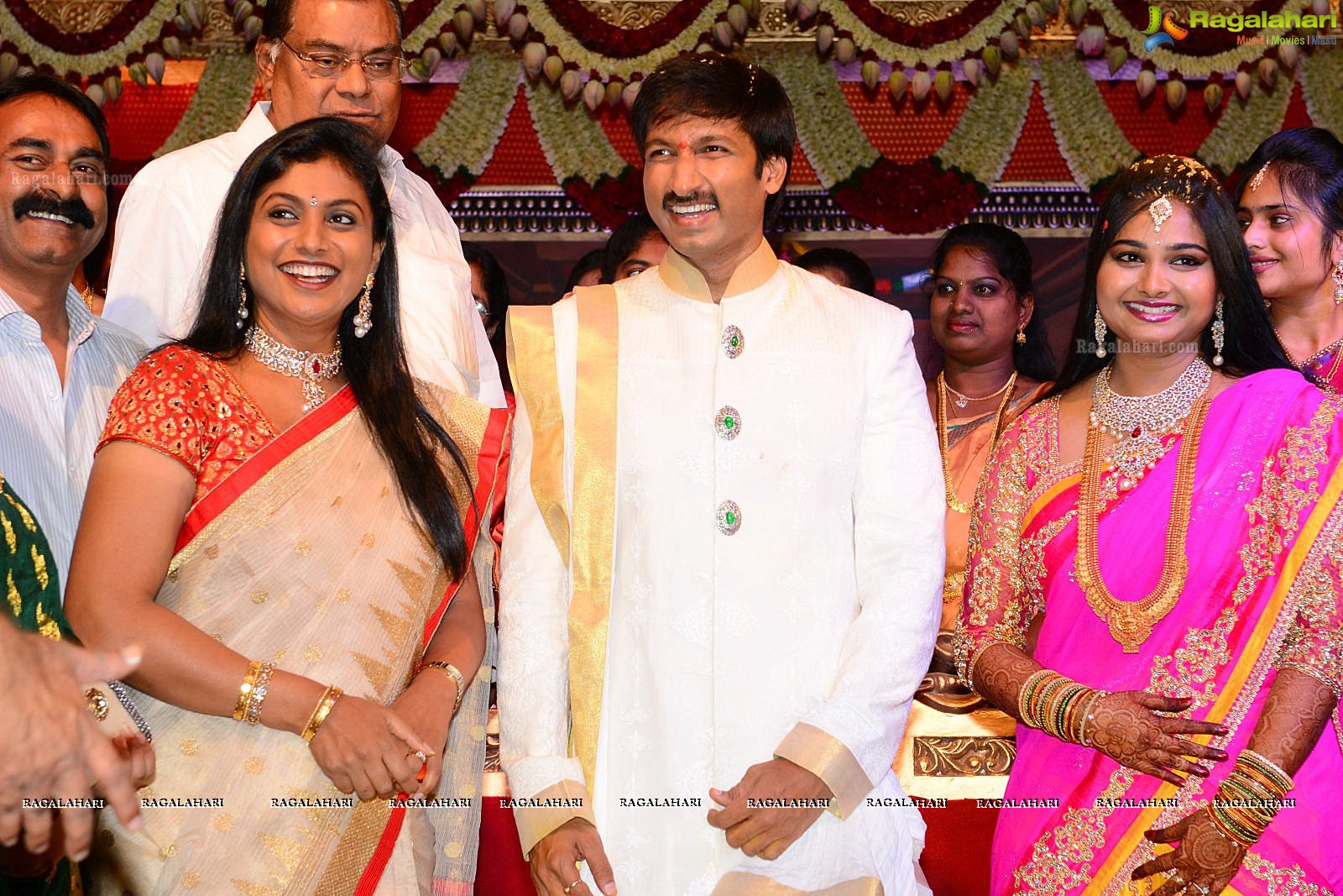 Hero Gopichand's Wedding Reception