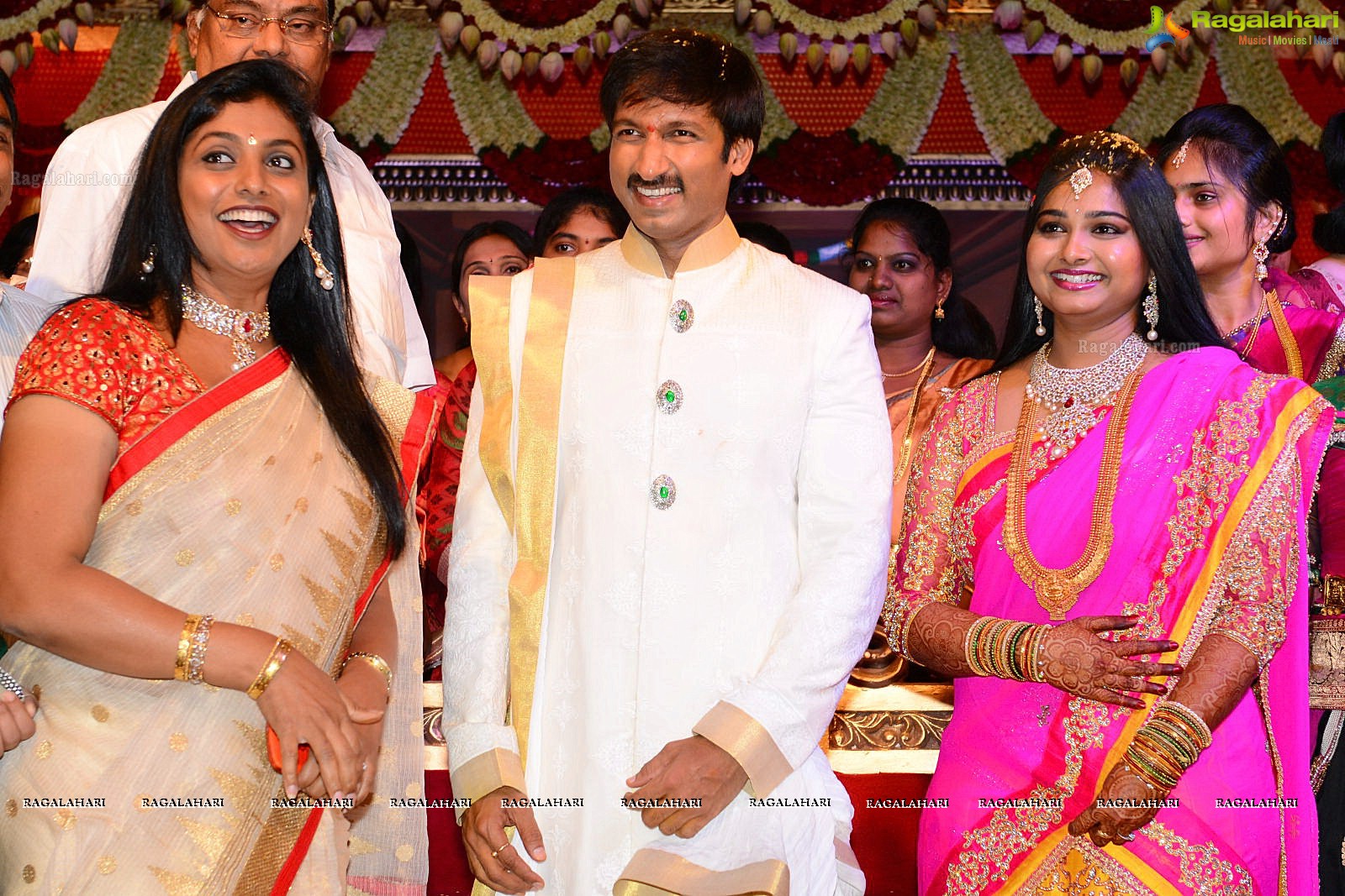 Hero Gopichand's Wedding Reception