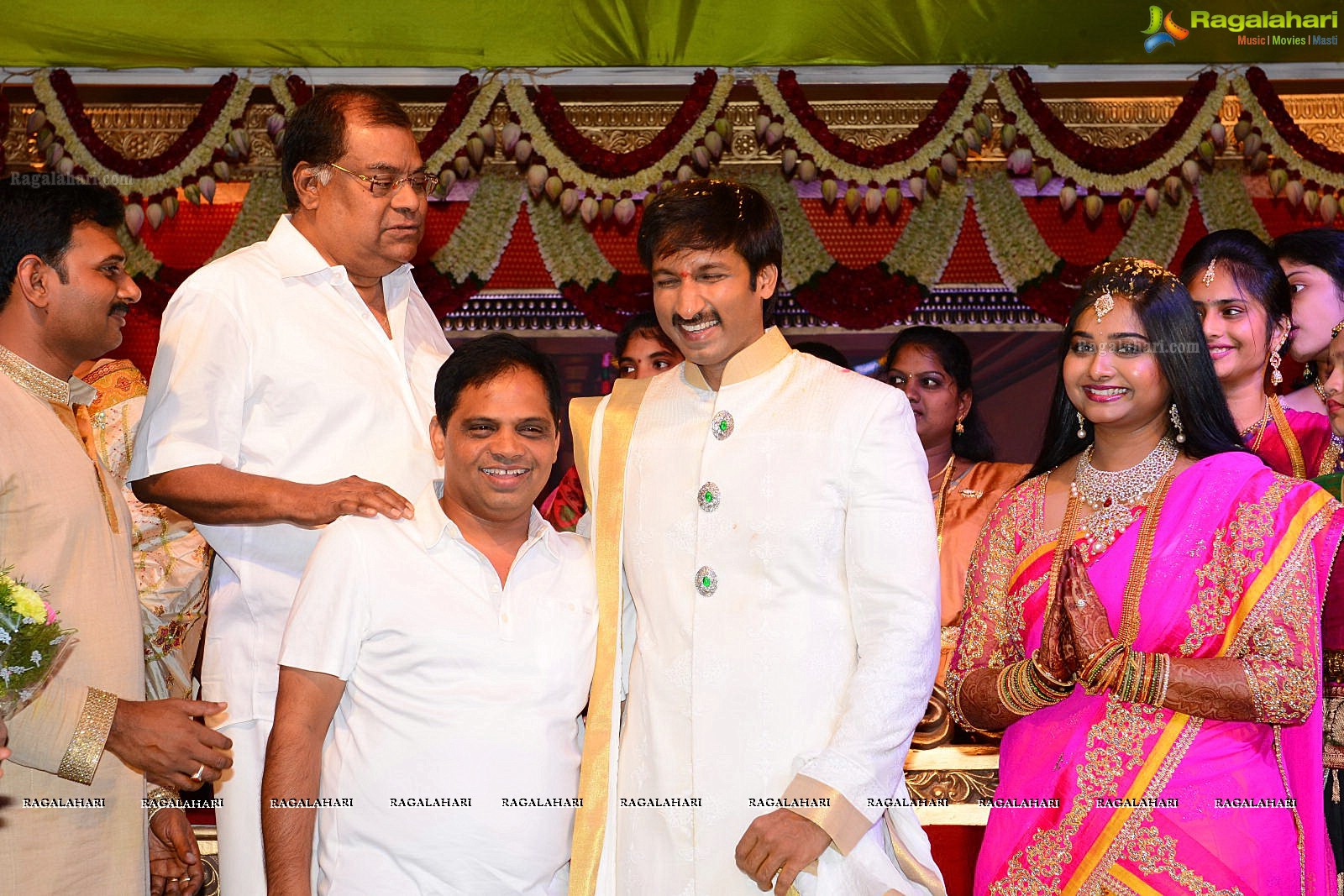 Hero Gopichand's Wedding Reception