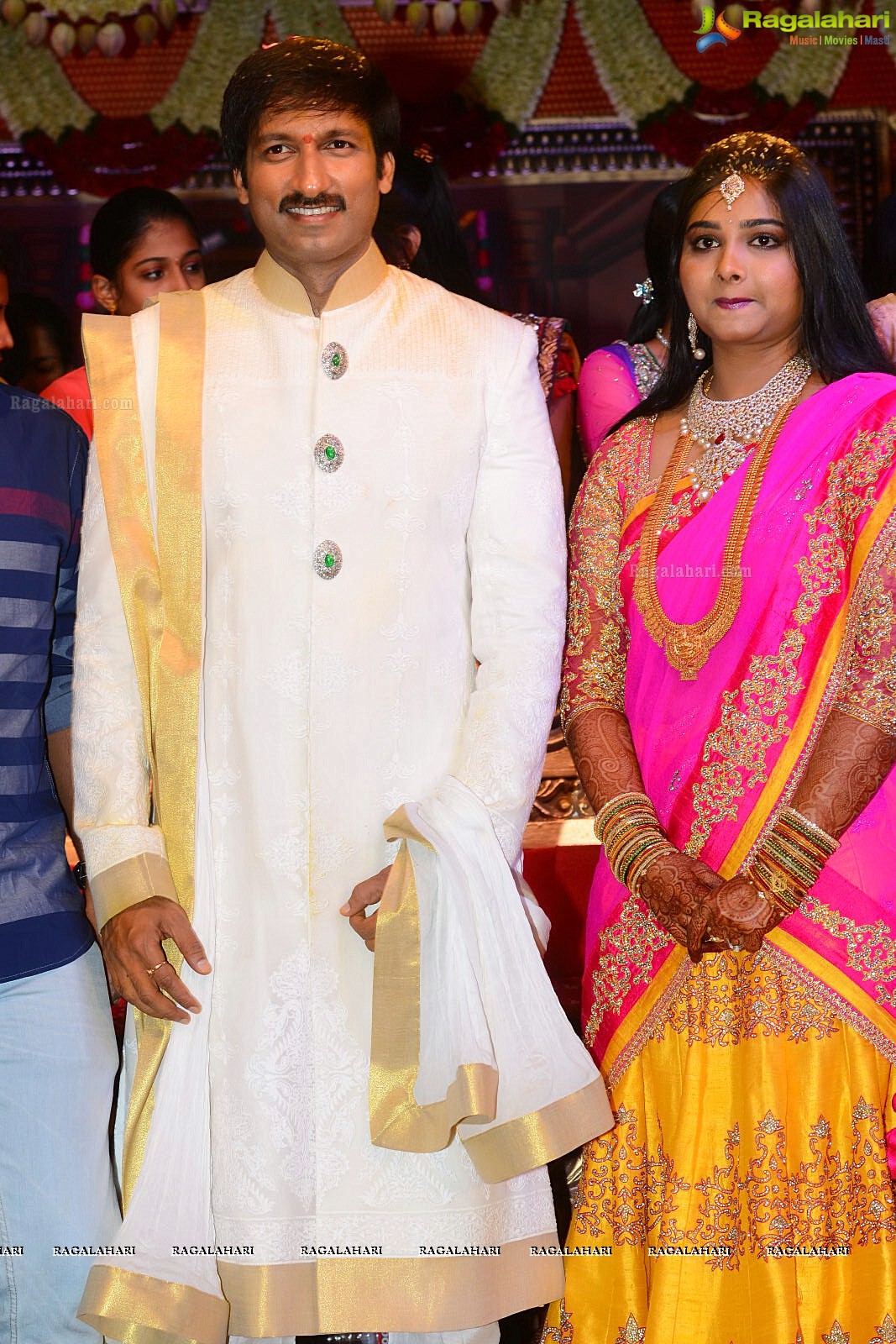 Hero Gopichand's Wedding Reception