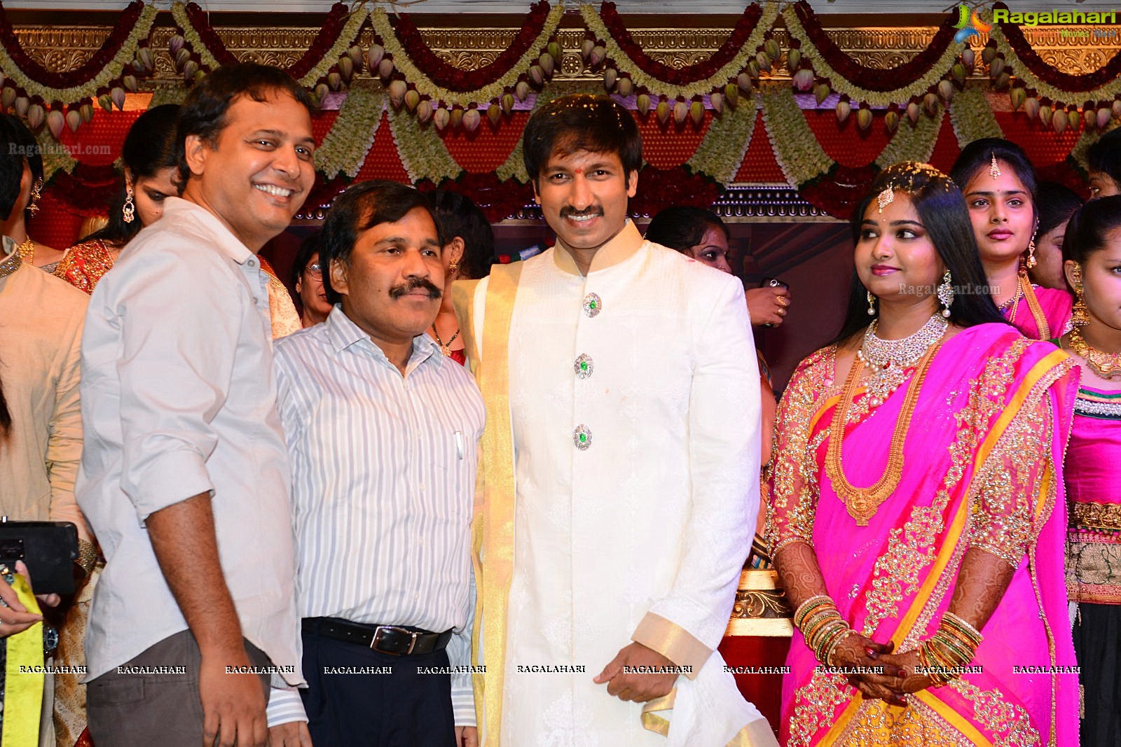 Hero Gopichand's Wedding Reception