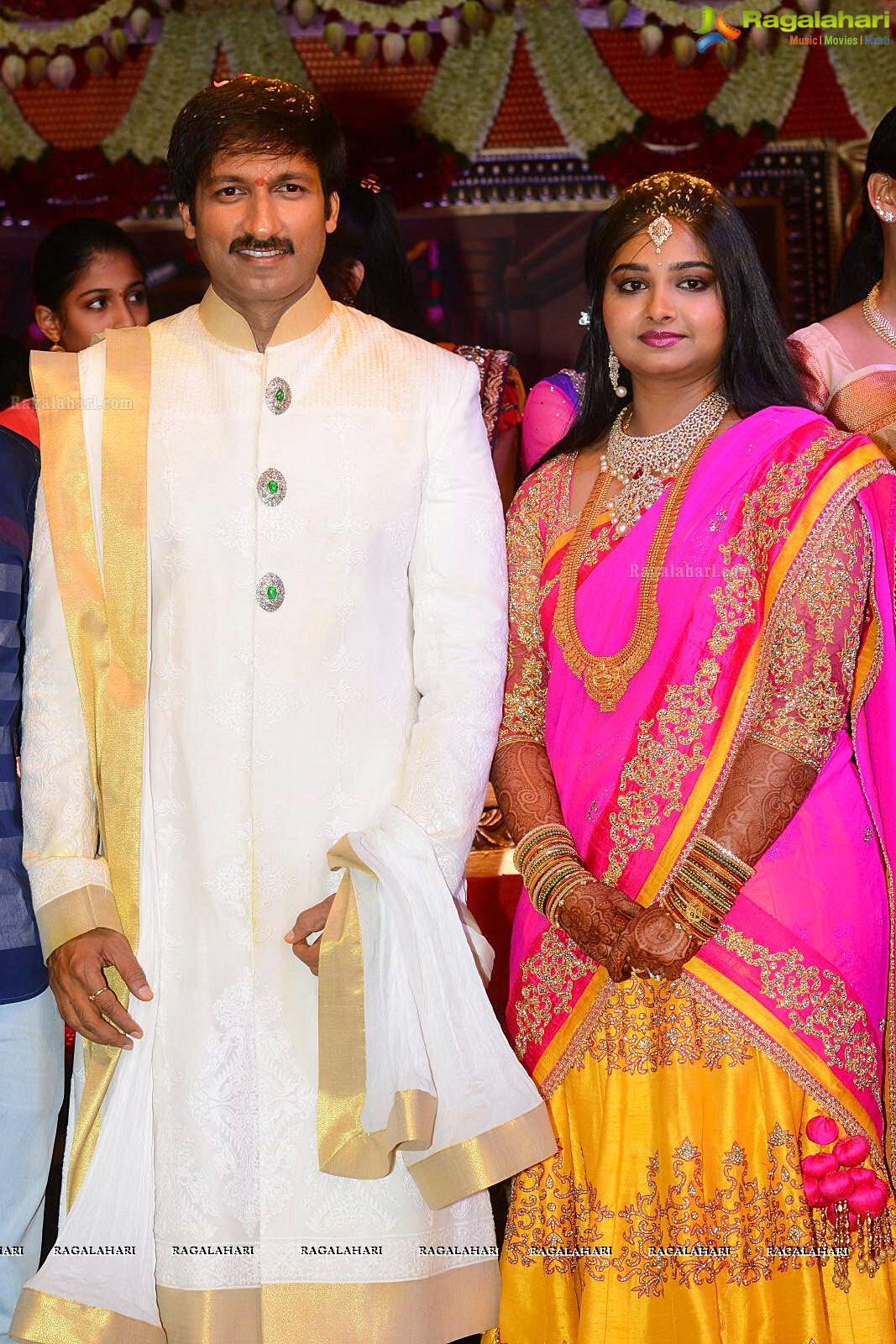 Hero Gopichand's Wedding Reception