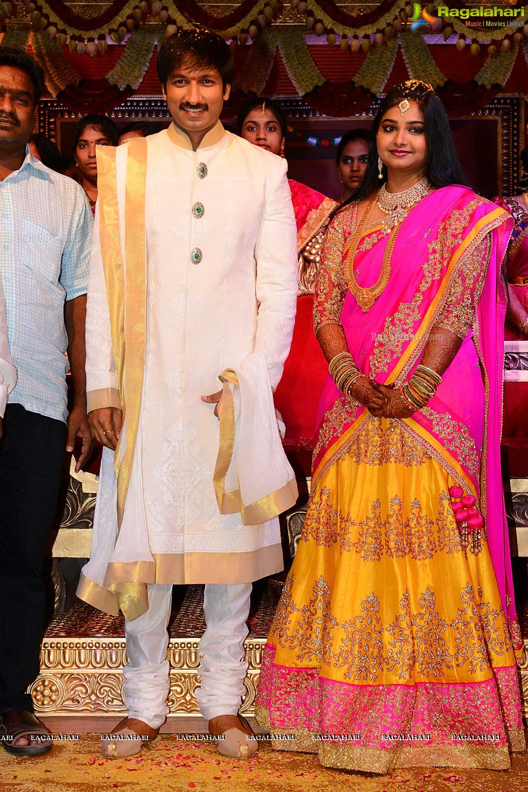 Hero Gopichand's Wedding Reception